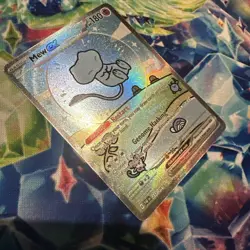 Pokemon TCG Bubble Mew ex 232/091 SV Paldean Fates SIR/SAR NM Fresh - Image 3