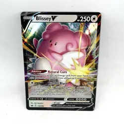 Blissey V 119/198 Holo Rare V Chilling Reign Pokemon TCG - Image 1