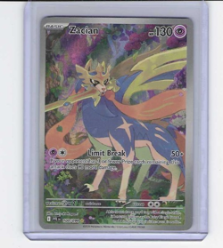 Pokemon TCG Phantasmal Flames Zacian Illustration Rare 100/094 - Image 1