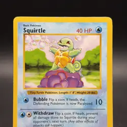 Pokemon Squirtle 063/102 Base Set (Shadowless) Regular - Image 2