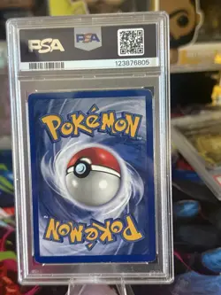 1999 Pokemon Ninetales Base Set Holo 12/102 PSA 5 - Image 2