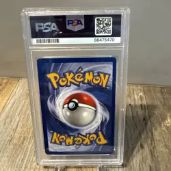 1999 Pokemon Base Set Hitmonchan-Holo #7 PSA 5 - Image 4