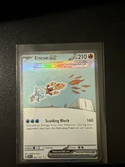 1x Eiscue ex - 222/197 - Special Illustration Rare NM-Mint Pokemon SV03 - Obsidi - Image 1