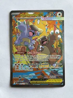 Mega Kangaskhan EX 182/132 Secret Rare – Mega Evolution – NM/M – Pokemon TCG - Image 1