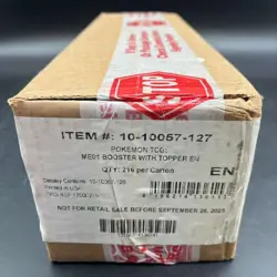 Pokemon Mega Evolution Base Set ME01 Enhanced Booster 6-Box Sealed Case - Image 1