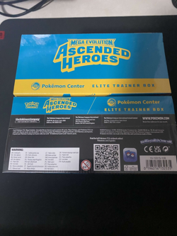 (2x) Pokemon TCG: Mega Evolution-Ascended Heroes Pokemon Center ETB 🔥IN HAND - Image 3