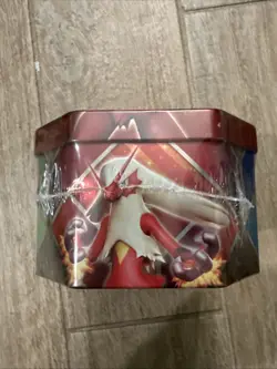 2015 pokemon Hoenn EX Power TCG chest tin blaziken ***Factory Sealed/English*** - Image 4