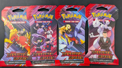 Pokemon TCG DESTINED RIVALS Booster Bundle & 4 Sleeved Art Set - 10 packs total - Image 5