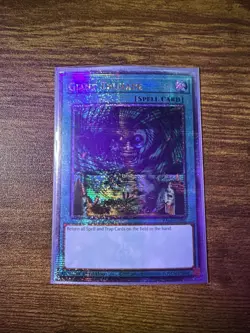 Yu-Gi-Oh! TCG Giant Trunade Quarter Century Bonanza 1st Edition Secret Rare RA03 - Image 1