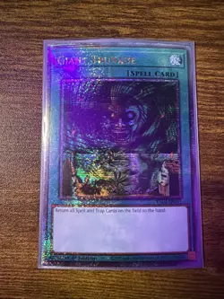 Yu-Gi-Oh! TCG Giant Trunade Quarter Century Bonanza 1st Edition Secret Rare RA03 - Image 2