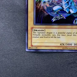 NM Blue-Eyes White Dragon JMP-001 Ultra Rare YuGiOh 620 - Image 4