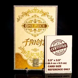 Yamato Waifu Trading Card A6 Premium Oversized Glitter Frame One Piece - Image 3