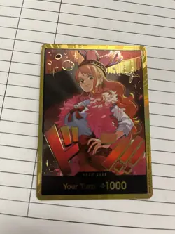 DON!! Card (Nami) (Gold) Extra Booster: One Piece Heroines Edition Foil - Image 4