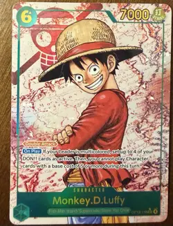 Monkey.D.Luffy (118) (Parallel) OP13-118 Carrying On His Will Foil - Image 1