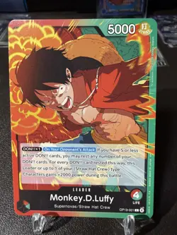 Monkey.D.Luffy OP13-001 - One Piece TCG English - NM Near-Mint English Leader - Image 1