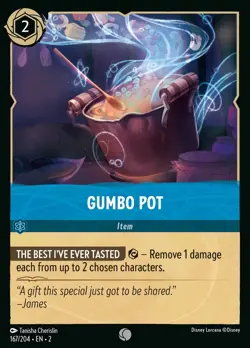 Disney Lorcana Gumbo Pot - 167 - Rise Of The Floodborn - Image 1