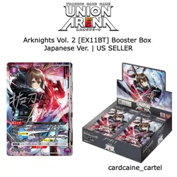 UNION ARENA Arknights Vol. 2 [EX11BT] Booster Box JP Ver. | US SELLER - Image 1