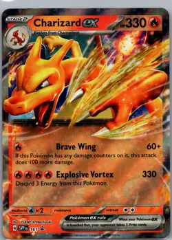 Charizard ex 161 Sv: Scarlet & Violet Promo Cards Holo [NM] - Image 1