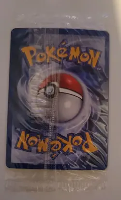 SEALED Entei 34 Black Star Movie Promo Reverse Holo Pokemon Card - Image 2