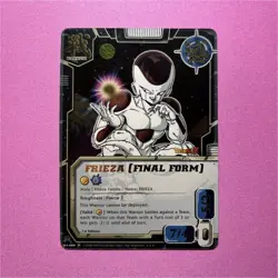 Dragon Ball CCG Frieza (Final Form) MA-035 1st Edition Warrior Card 2008 - Image 1