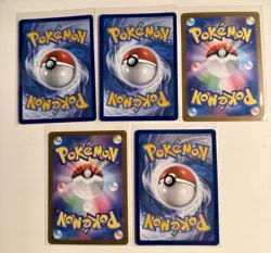 5 Card Pokemon TCG LOT (Glaceon, Eevee, Jolteon, Umbreon) NM All - Image 2
