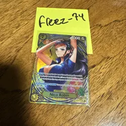 ONE PIECE Card Game Nico Robin EB03-055 SP Parallel Heroines English 2026 - Image 1