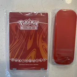 Pokemon Armarouge EX Ultra Pro Magnetic CARD PROTECTOR CASE w/DISPLAY BASE STAND - Image 2