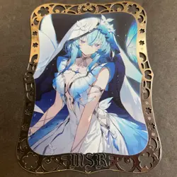 Goddess Story Gold METAL Card - Serial Number #075/100 Anime Girl **READ** - Image 5