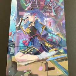 Cherry Blossom Kiss #2 - 9 Card Puzzle! - Goddess Story - Anime Bikini Puzzle#3 - Image 1
