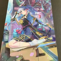 Cherry Blossom Kiss #2 - 9 Card Puzzle! - Goddess Story - Anime Bikini Puzzle#3 - Image 2
