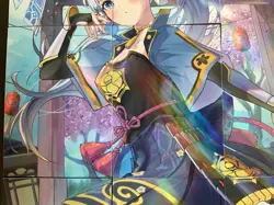 Cherry Blossom Kiss #2 - 9 Card Puzzle! - Goddess Story - Anime Bikini Puzzle#3 - Image 5