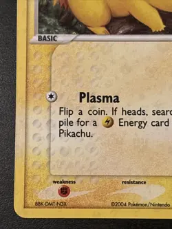 Pikachu 74/112 EX FireRed & LeafGreen Pokemon Card Reverse Holo Foil Rare Nm - Image 5