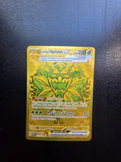 Teal Mask Ogerpon ex 221/167 Twilight Masquerade Gold Full Art Pokemon Card - NM - Image 1