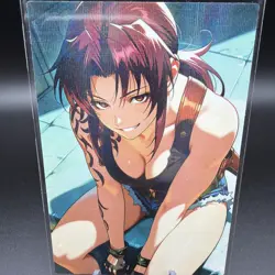 Revy Black Lagoon Anime Waifu Card Doujin ACG Goddess Holo - Image 1