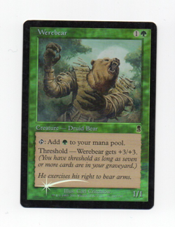 MtG FOIL WereBear Orso Mannaro FOIL (Odyssey) - Image 1