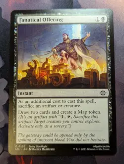 Fanatical Offering - LCI - 0105 - MTG - TCG Card - Image 1