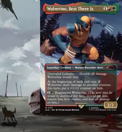 Wolverine, Best There Is Commander Deck Magic EDH MTG Ready-to-Play X-Men Hero - Image 1