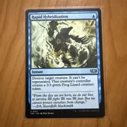 Rapid Hybridization - N/M - Tarkir Dragonstorm - MTG Magic The Gathering Card - Image 1
