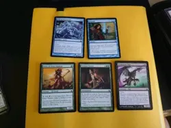 Mtg Card X5 Stinkweed Imp, drift of phantasms, remand,perilous forays,Elves RCOG - Image 1