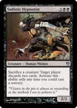 1x Sadistic Hypnotist NM-Mint, English Duel Decks: Izzet vs Golgari MTG Magic - Image 1