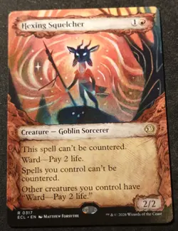Hexing Squelcher - Showcase - ECL - MTG - EN - NM - 0317 - Image 1