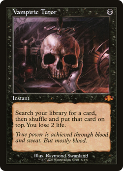 Vampiric Tutor (Retro Frame) - Image 1