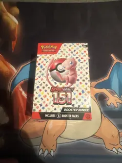 Pokemon 151 Booster Bundle-Pokemon Scarlet & Violet-SEALED - Image 1