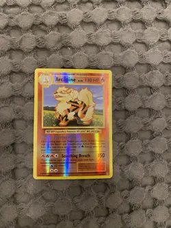 Pokemon TCG - Arcanine Reverse Holo XY - Evolutions 18/108 PWE - Image 1