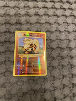 Pokemon TCG - Arcanine Reverse Holo XY - Evolutions 18/108 PWE - Image 2