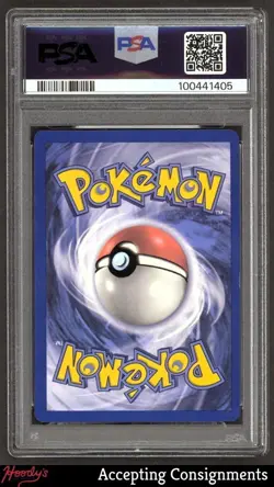 1999-03 Pokemon Wizards of the Coast Black Star Promos #3 Mewtwo Movie PSA 8 - Image 2