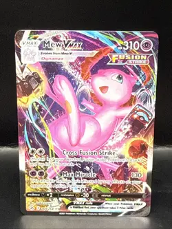 Pokemon TCG Fusion Strike MEW Vmax 269/264 Alternate Art - Image 2