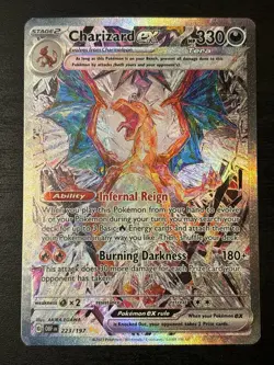 Charizard ex 223/197 Obsidian Flames Special Illustration Rare Holo Pokemon Nm - Image 1