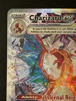 Charizard ex 223/197 Obsidian Flames Special Illustration Rare Holo Pokemon Nm - Image 2