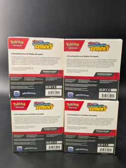 LOT OF 4 Pokemon TCG Surging Sparks Booster Bundle Factory Sealed 24 PACKS - Image 2